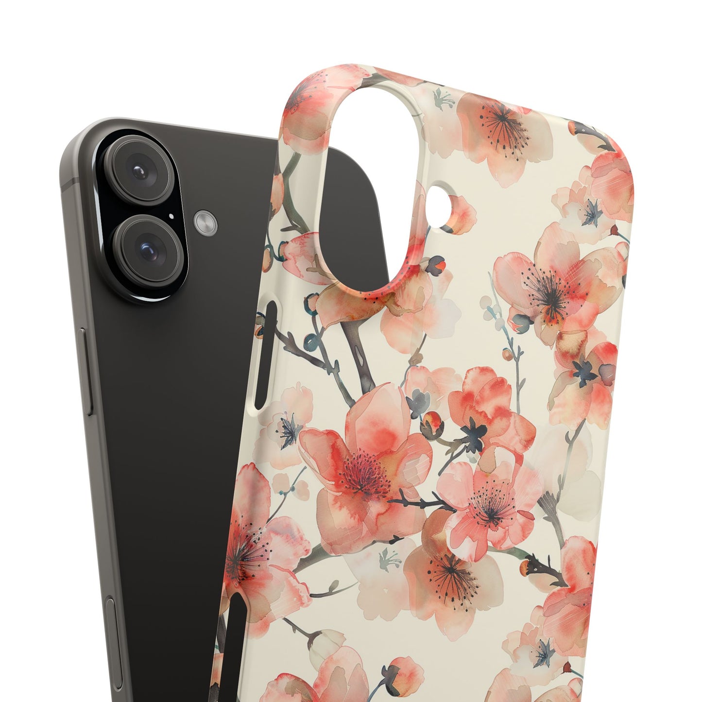 Cherry Veil Phone Snap Case