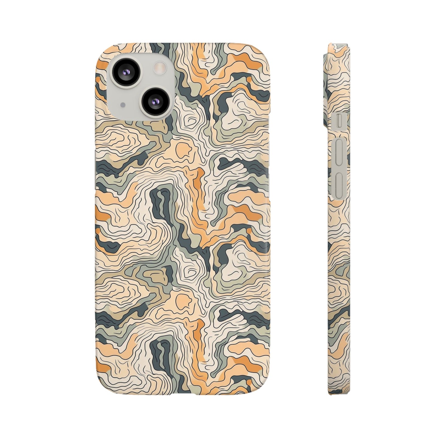 Earthy Abstract Snap Case