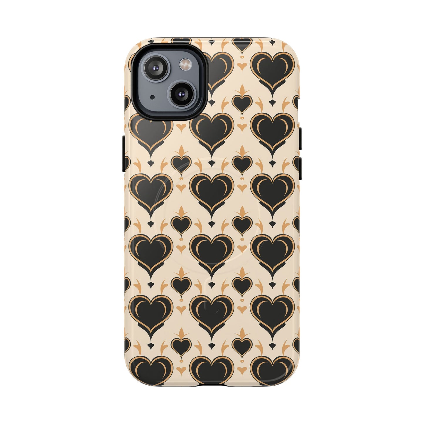 Prose in Taupe Tough Magnetic Phone Case
