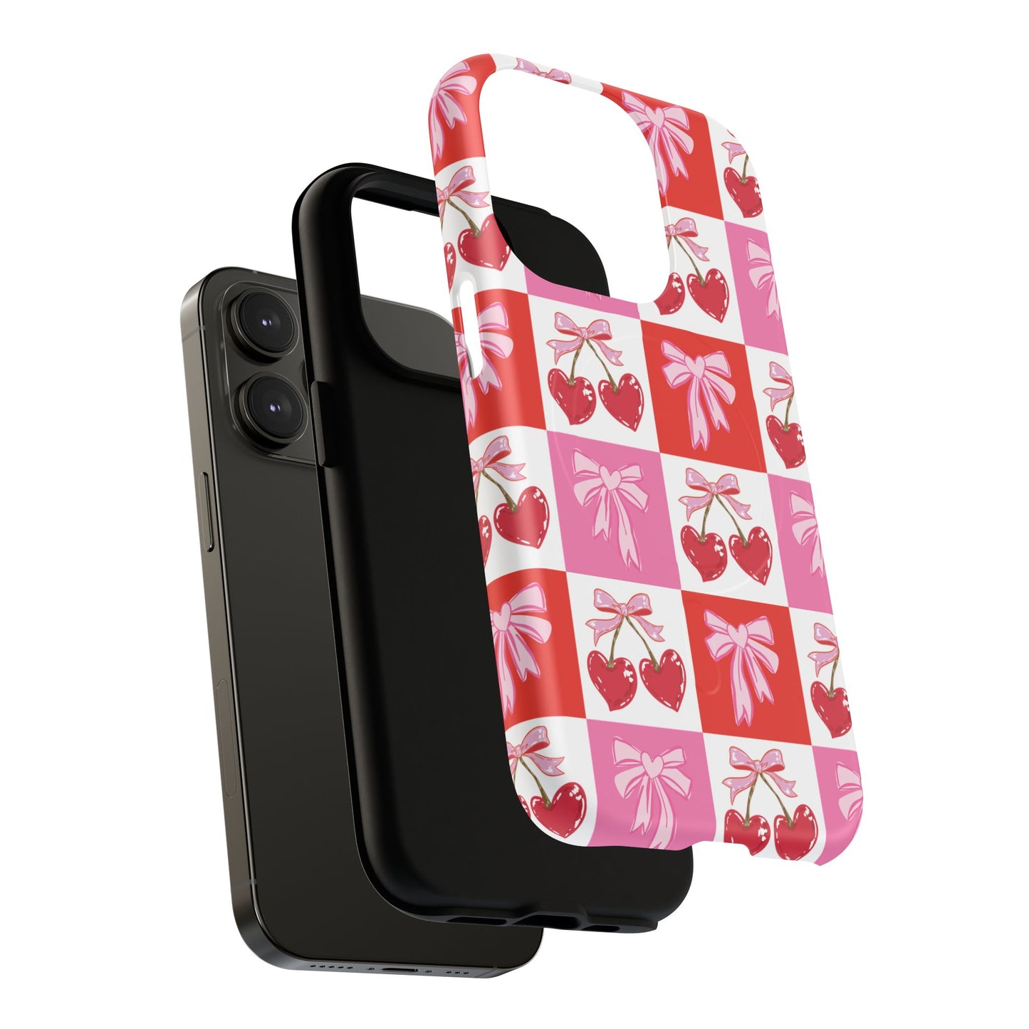 Sweet Pink Coquette Tough Magnetic Phone Case