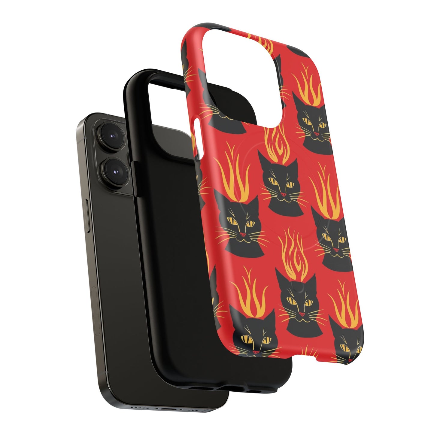 Devil Kitty Tough Magnetic Phone Case