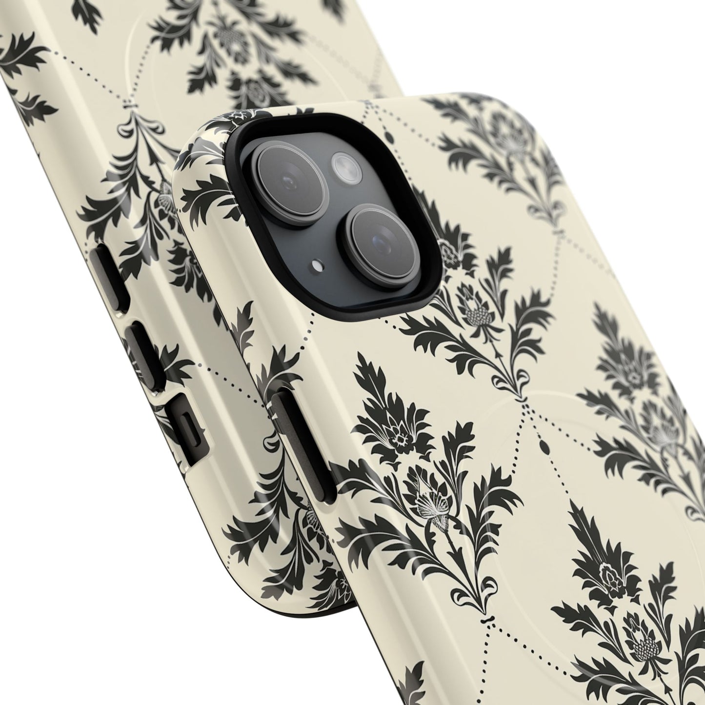 Midnight Damask Tough Magnetic Case