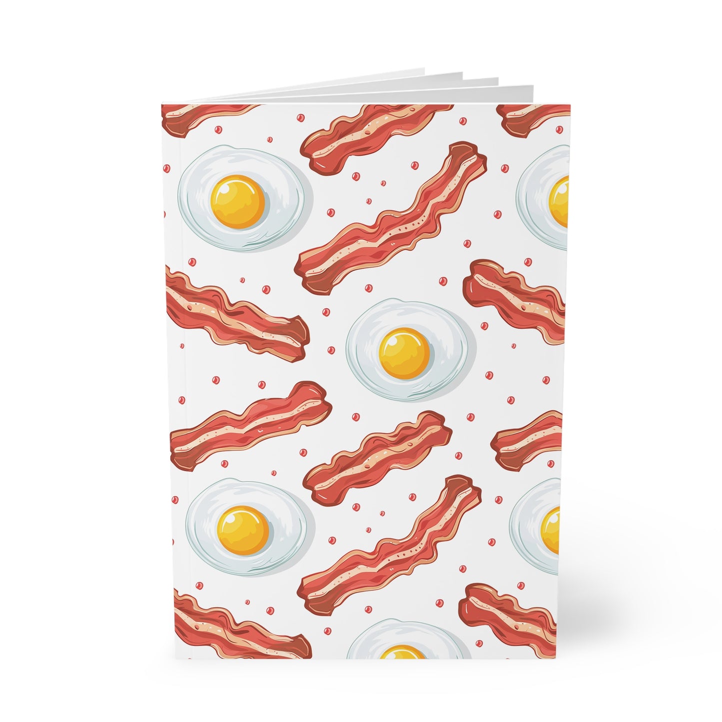 Over Easy Bacon & Eggs- A5 Softcover Journal